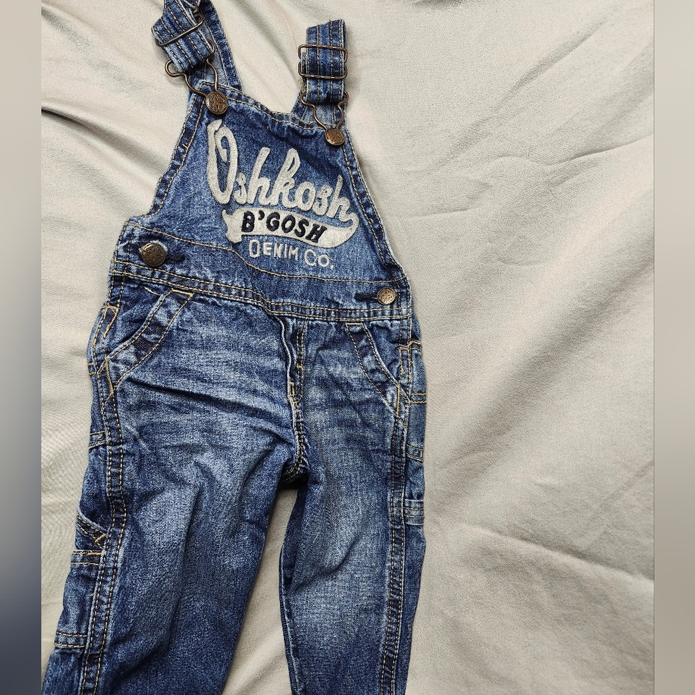 OshKosh B'gosh Classic Blue Denim Overalls